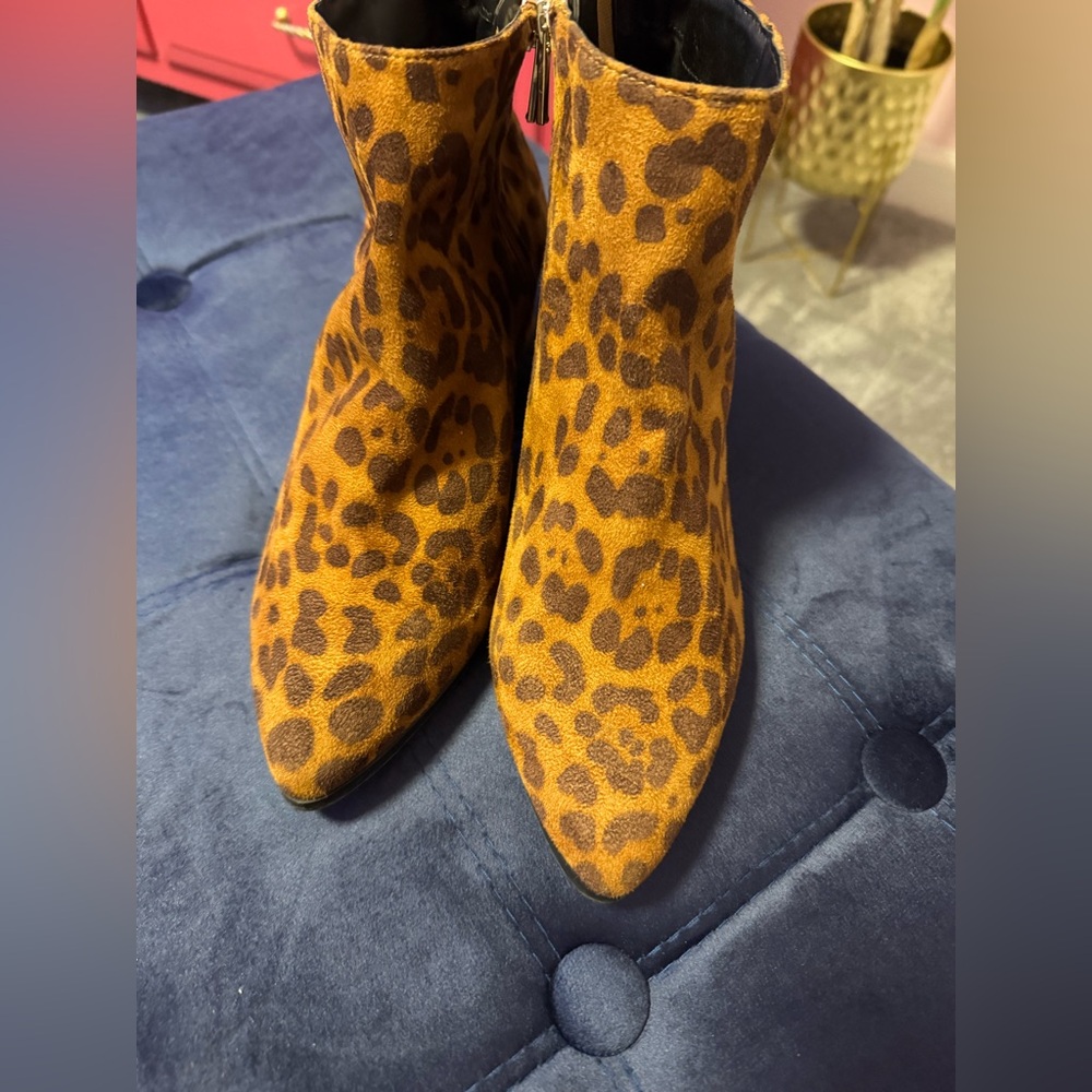 A New Day Leopard Print Women's Boots